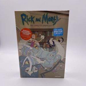 Rick and Morty : The Complete Season 1-6 DVD Box Set New